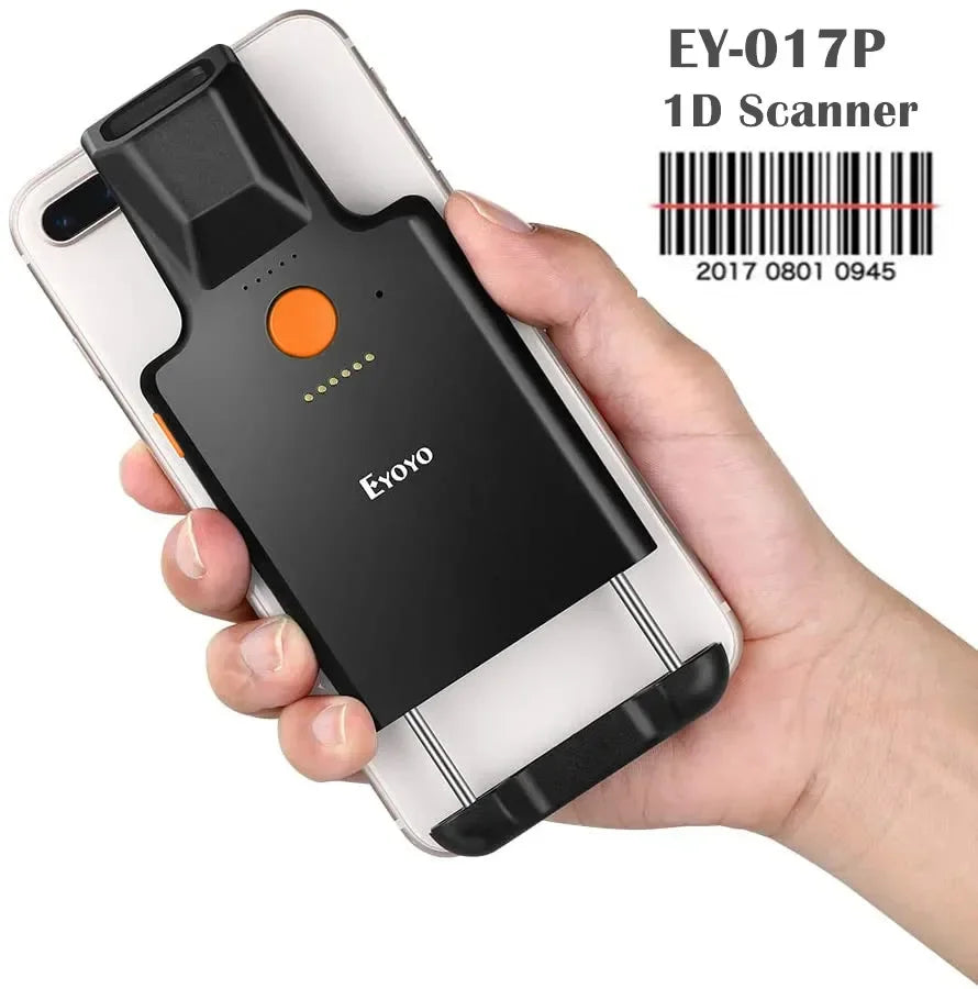Tragbarer 2D Barcode Scanner mit USB & Bluetooth