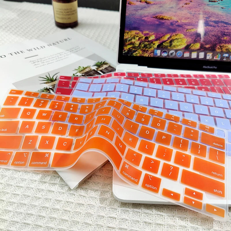 Bunte Tastaturabdeckung für MacBook