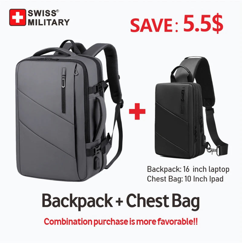 Swiss Military Laptop-Rucksack 17 Zoll