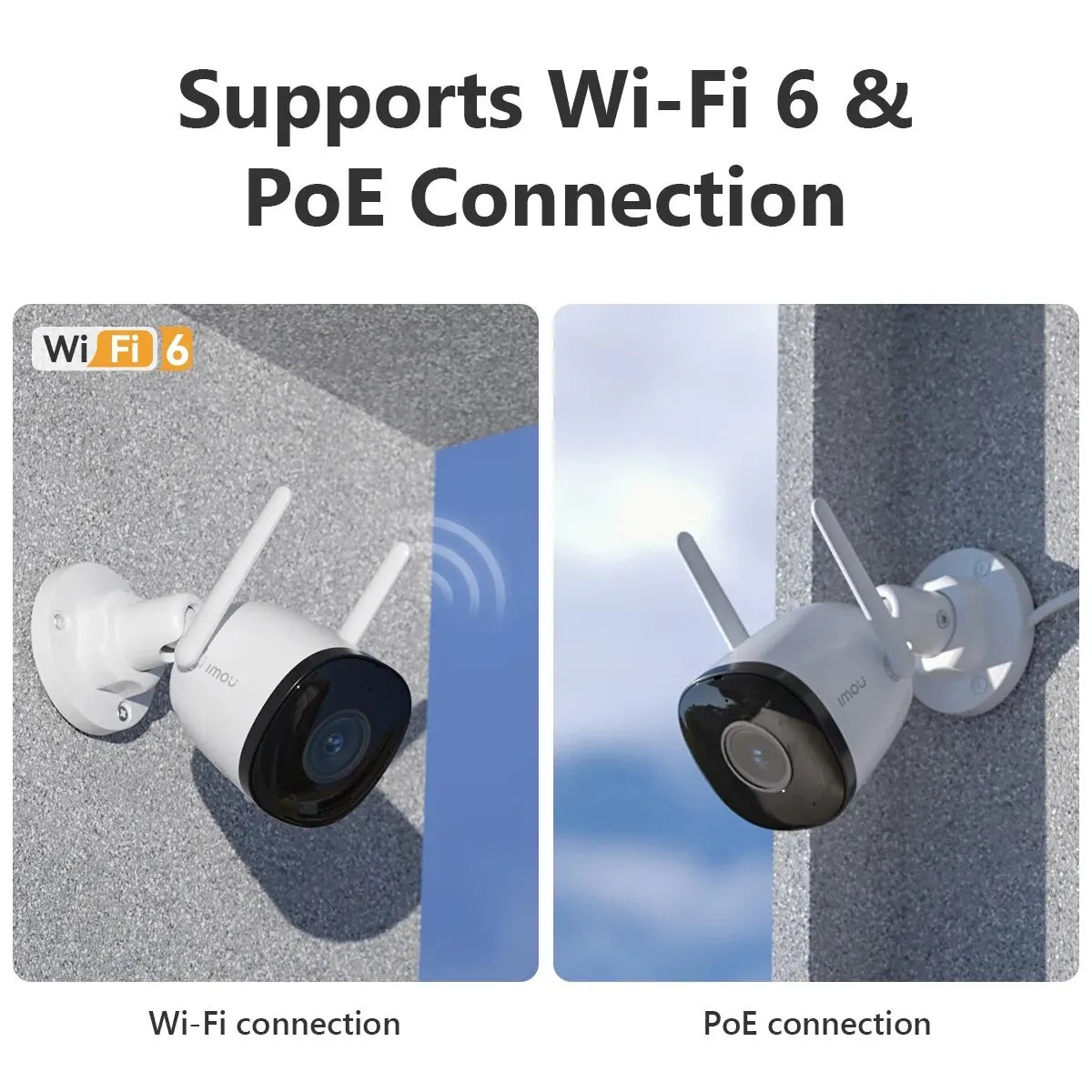 Imou Bullet 3C 3MP/5MP WiFi IP Kamera AI