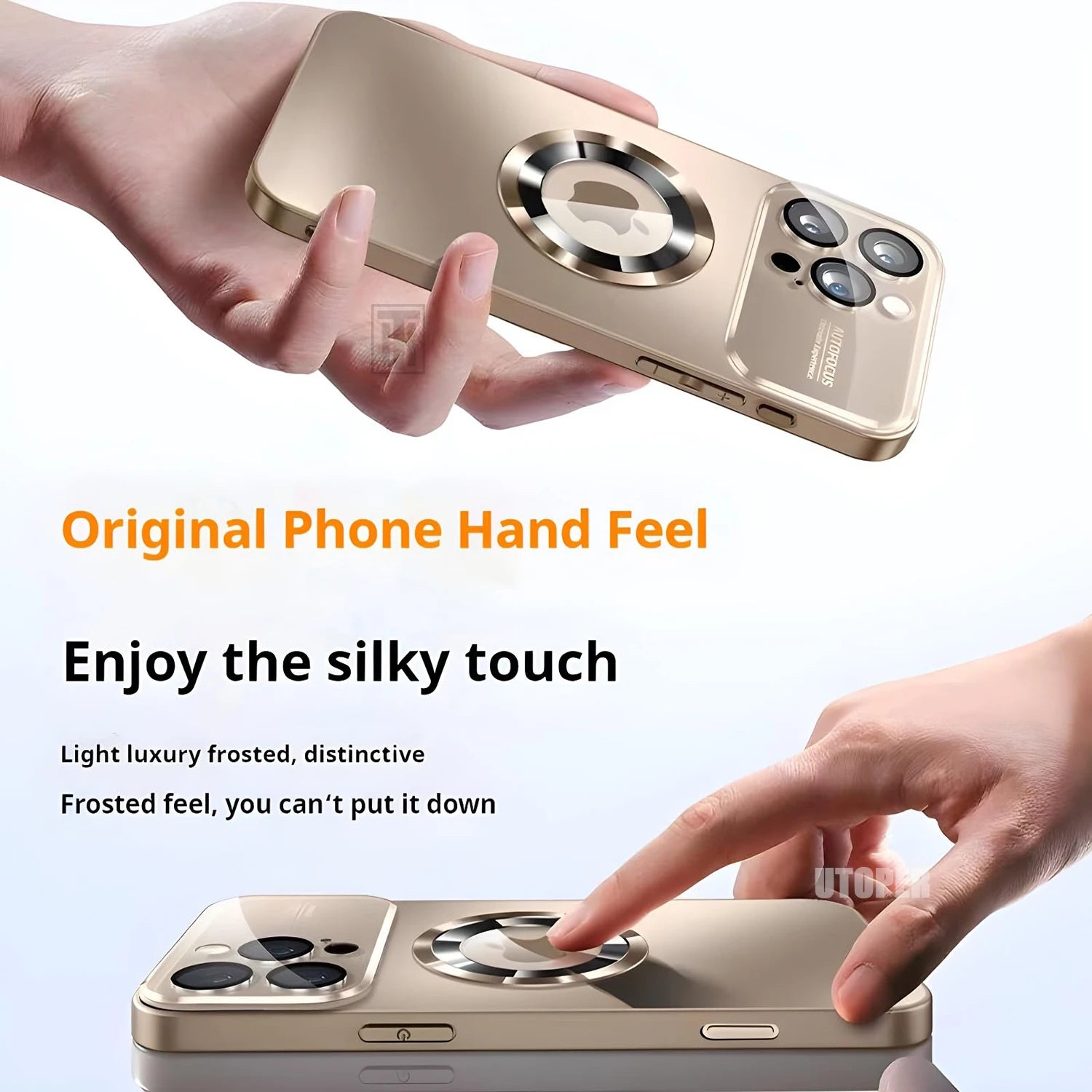 Luxurious matte PC case for iPhone 17 Pro Max