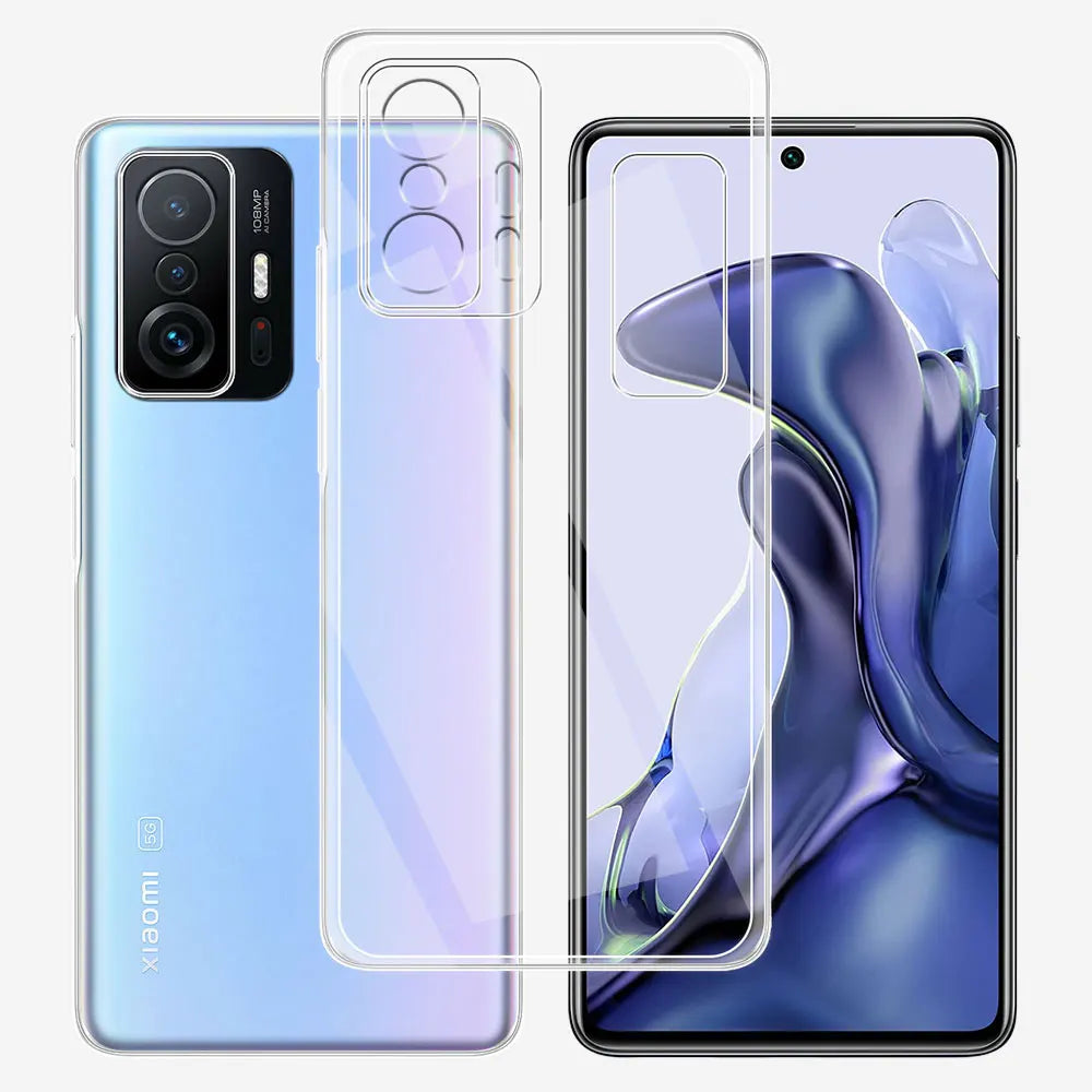 Clear silicone case Xiaomi 11T Pro