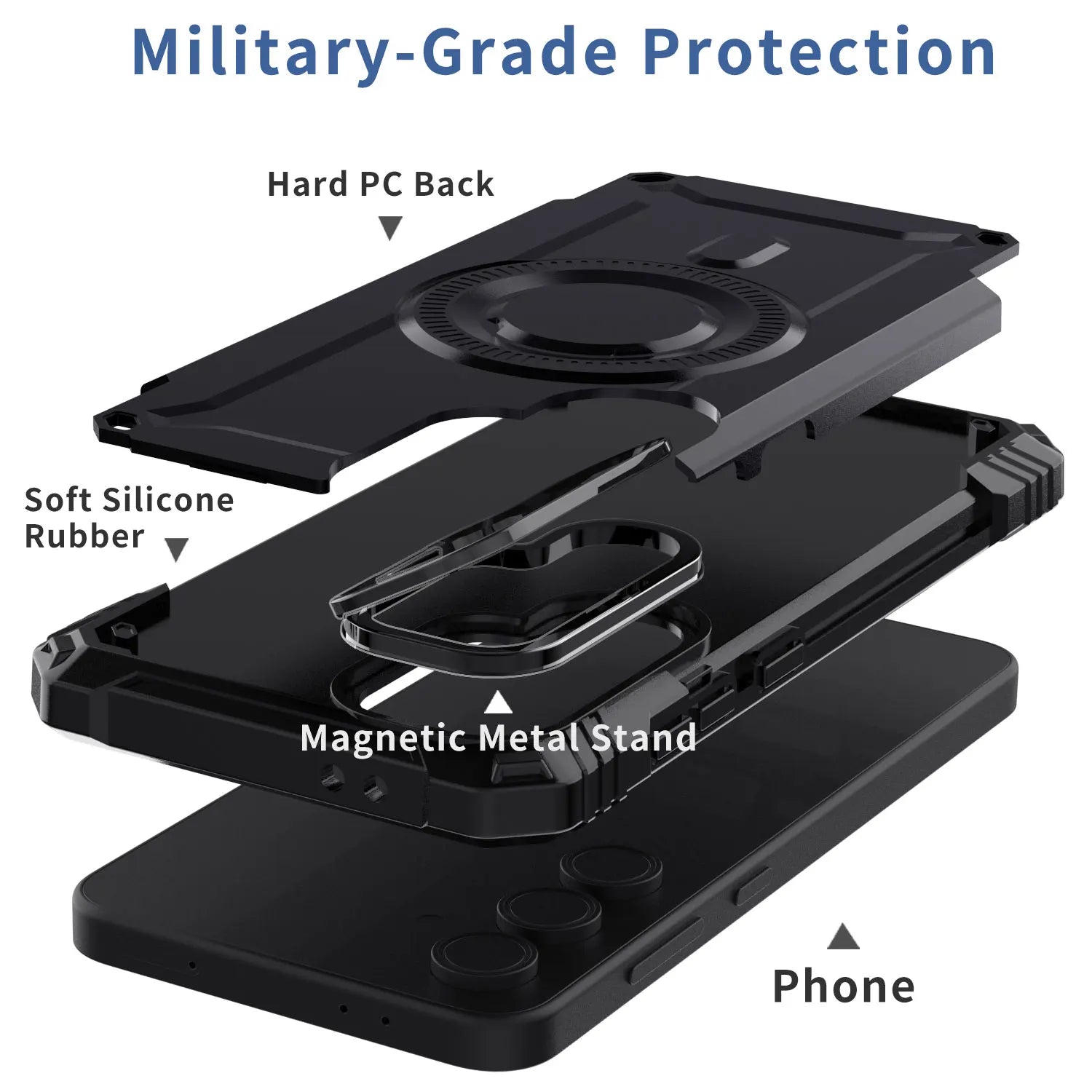 Samsung Galaxy S25+ Robuste Hülle Magnet