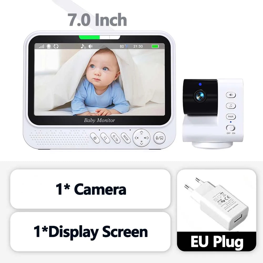 Video Babyphone 7" mit Kamera & Nachtsicht