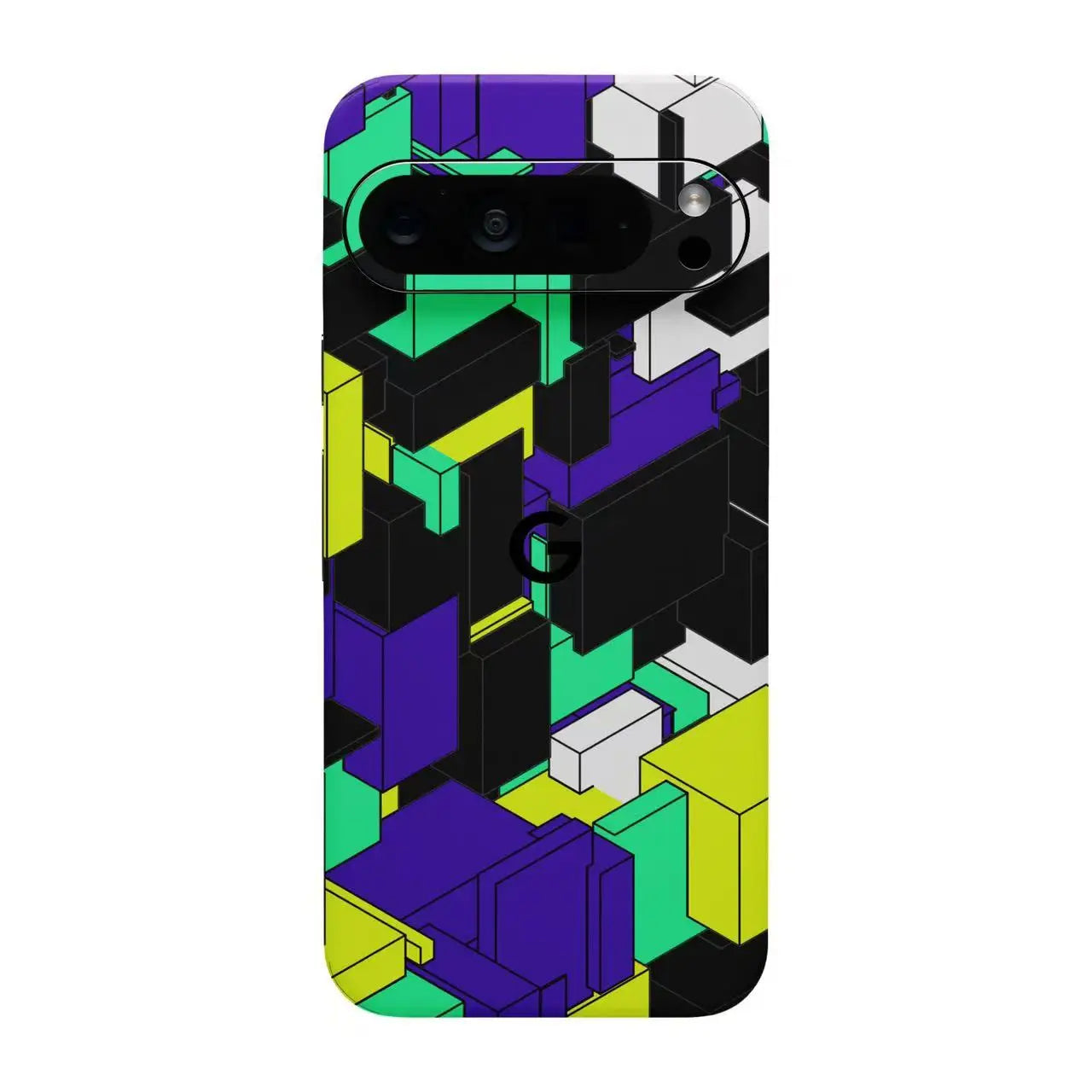 Mattierte Aufkleberhaut für Pixel