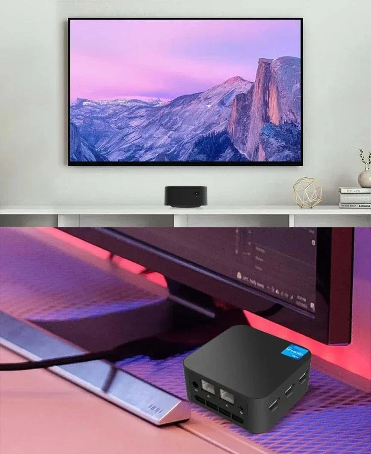 Mini-PC Intel N150 mit 16GB RAM & 512GB SSD WiFi BT