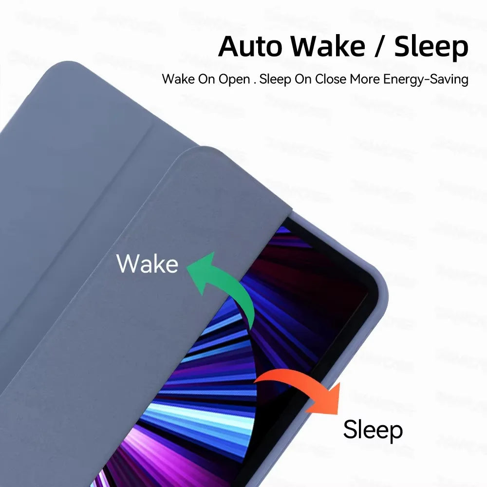 iPad case 2025 with pen holder