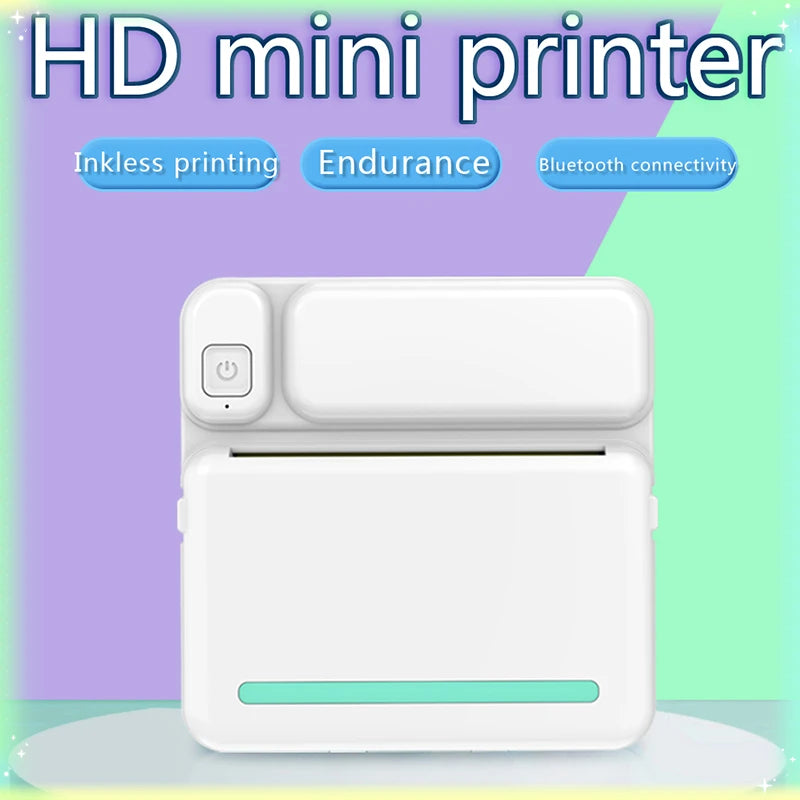 Mobile mini thermal printer C19 for photos & labels