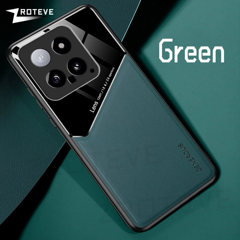 Xiaomi 14 PU Leather Magnetic Case