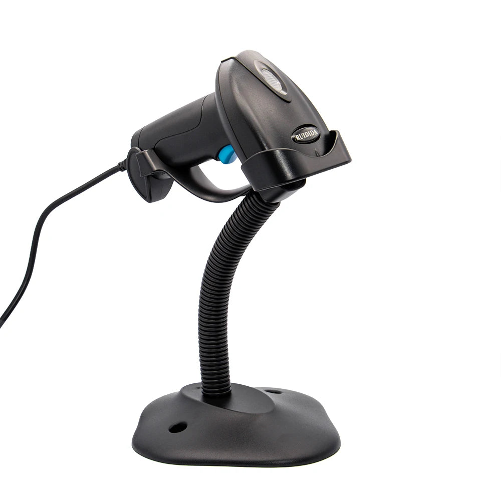 Kabelloser Bluetooth QR-Code Scanner mit Ständer