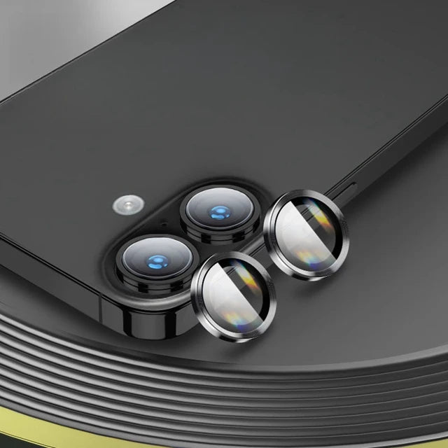 Aluminum camera protective ring for iPhone 17