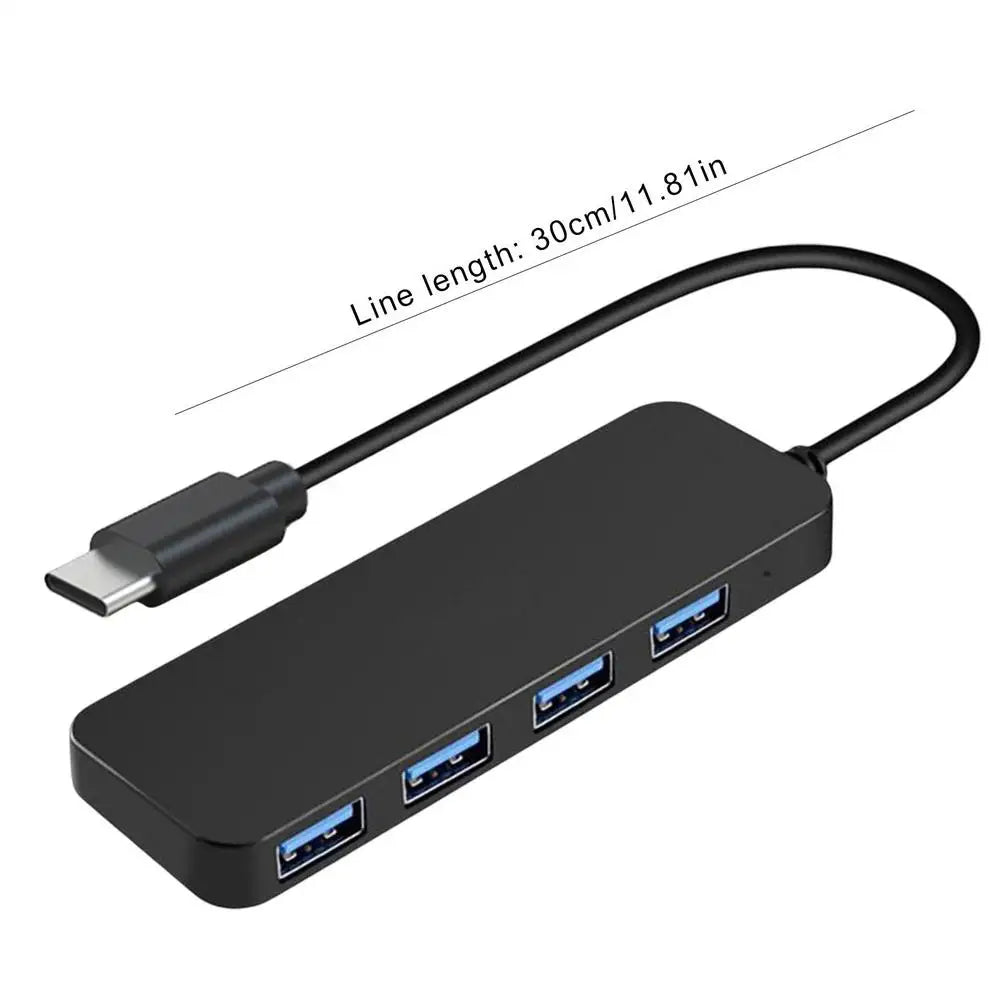4-Port USB 3.0 Type-C Hub Adapter