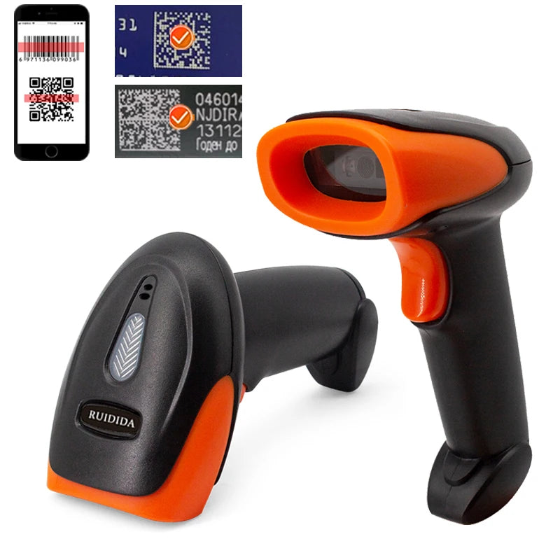 Kabelgebundener 1D/2D Barcode Scanner USB