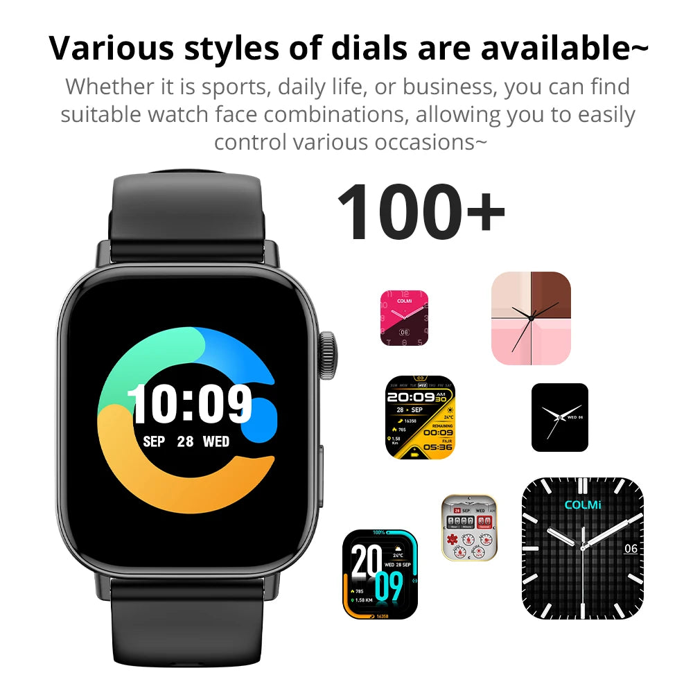 Smartwatch mit HD Display & Anruffunktion für Damen & Herren
