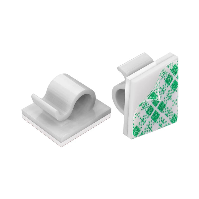 Selbstklebende Kabelclips für Büro, Auto und Zuhause