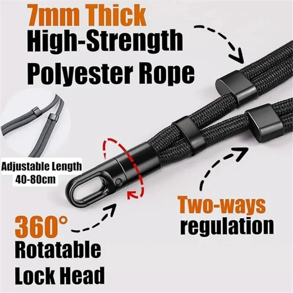 Handy-Lanyard kurz verstellbar mit Anti-Drop-System