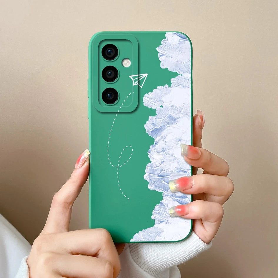 Leopardenmuster Silikonhülle mit Kameraschutz