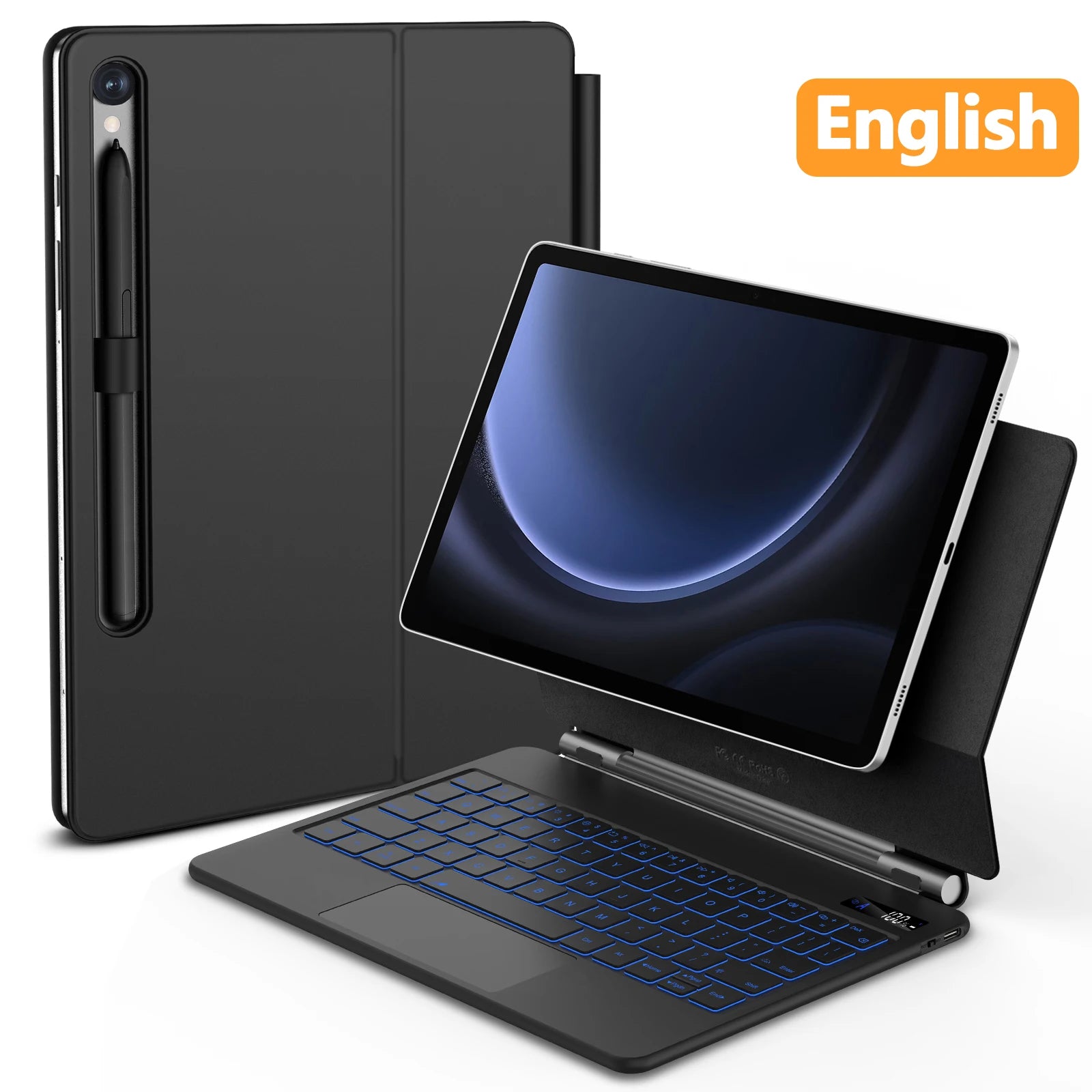 Magische Tastatur für Galaxy Tab S7 Plus S8 S9