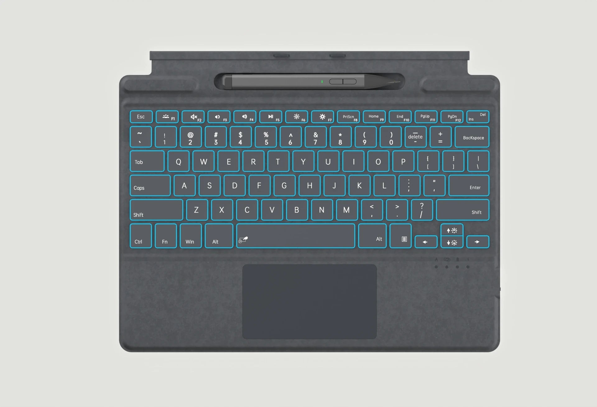 Surface Pro Tastatur 2025 mit Touchpad & Beleuchtung
