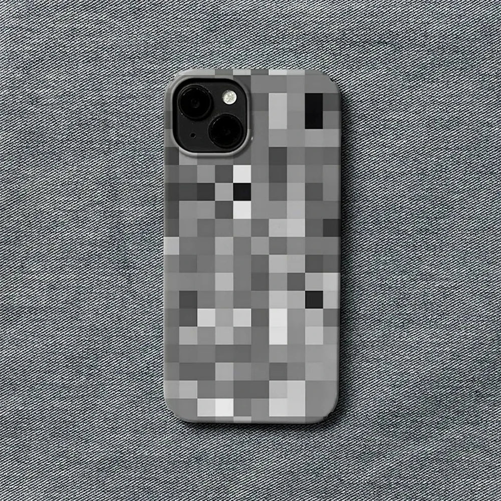 Pixel Cartoon Hülle für iPhone iph