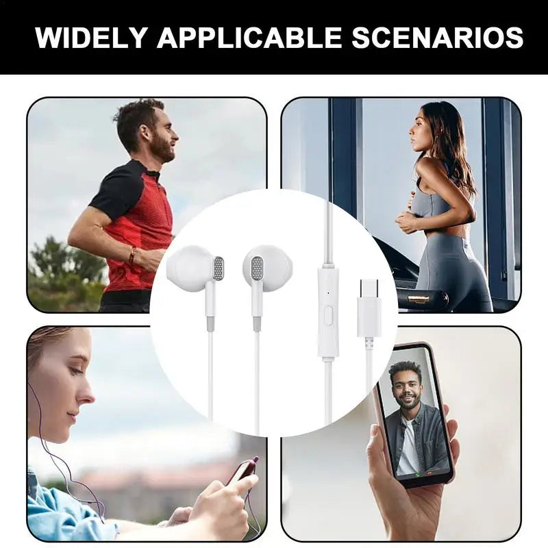 USB-C Kabelgebundene In-Ear-Kopfhörer