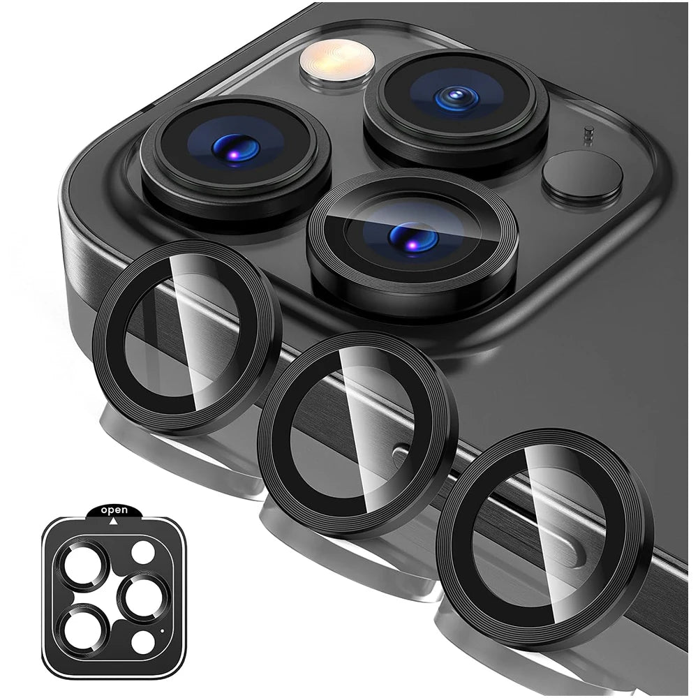 Glitzer-Diamant Kameraobjektivschutz für iPhone – NYFundas