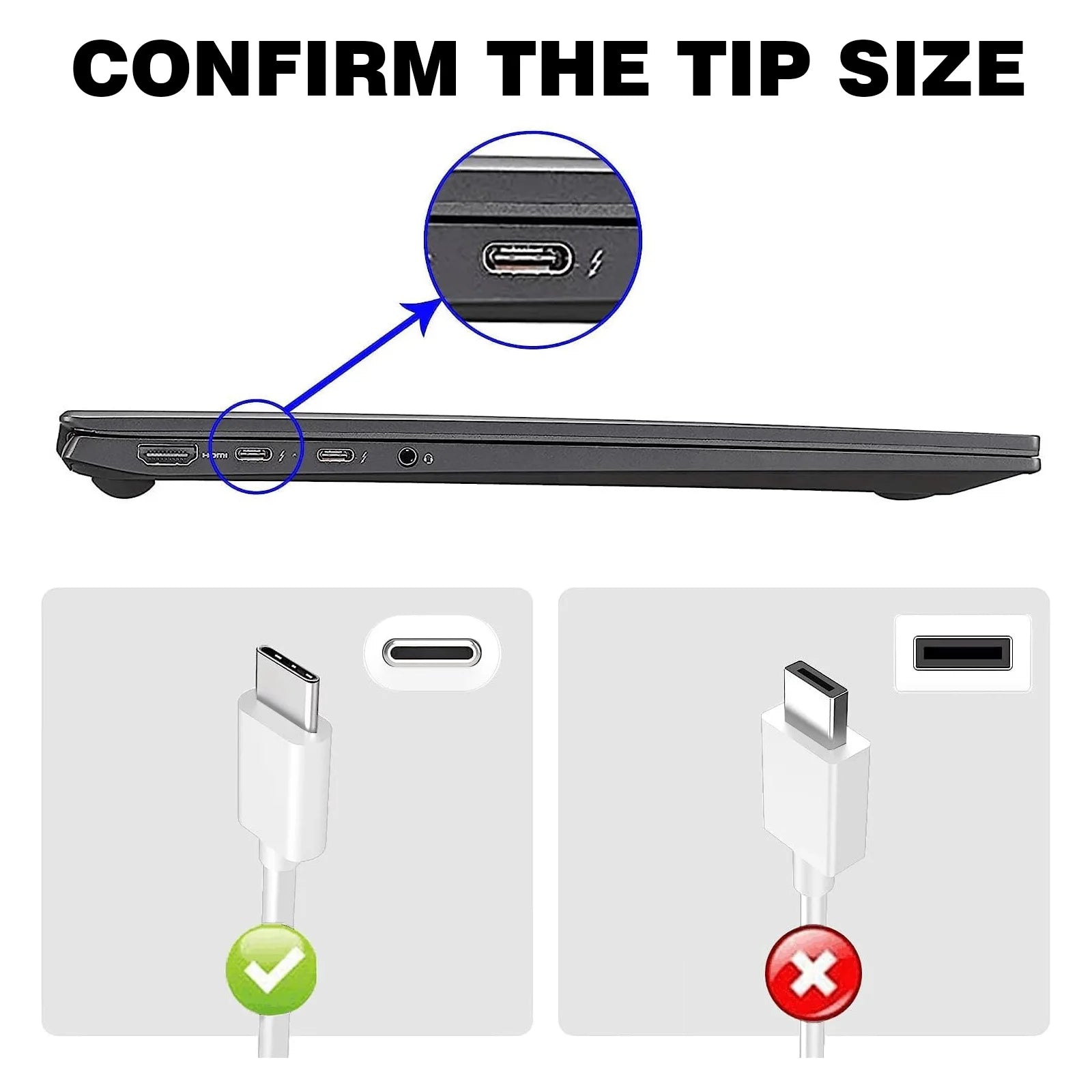 65W USB-C Laptop Ladegerät PD Schnell