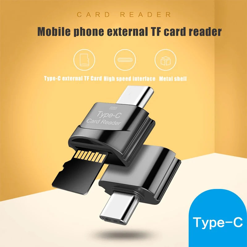 Schneller Typ-C Micro-SD Kartenleser Adapter