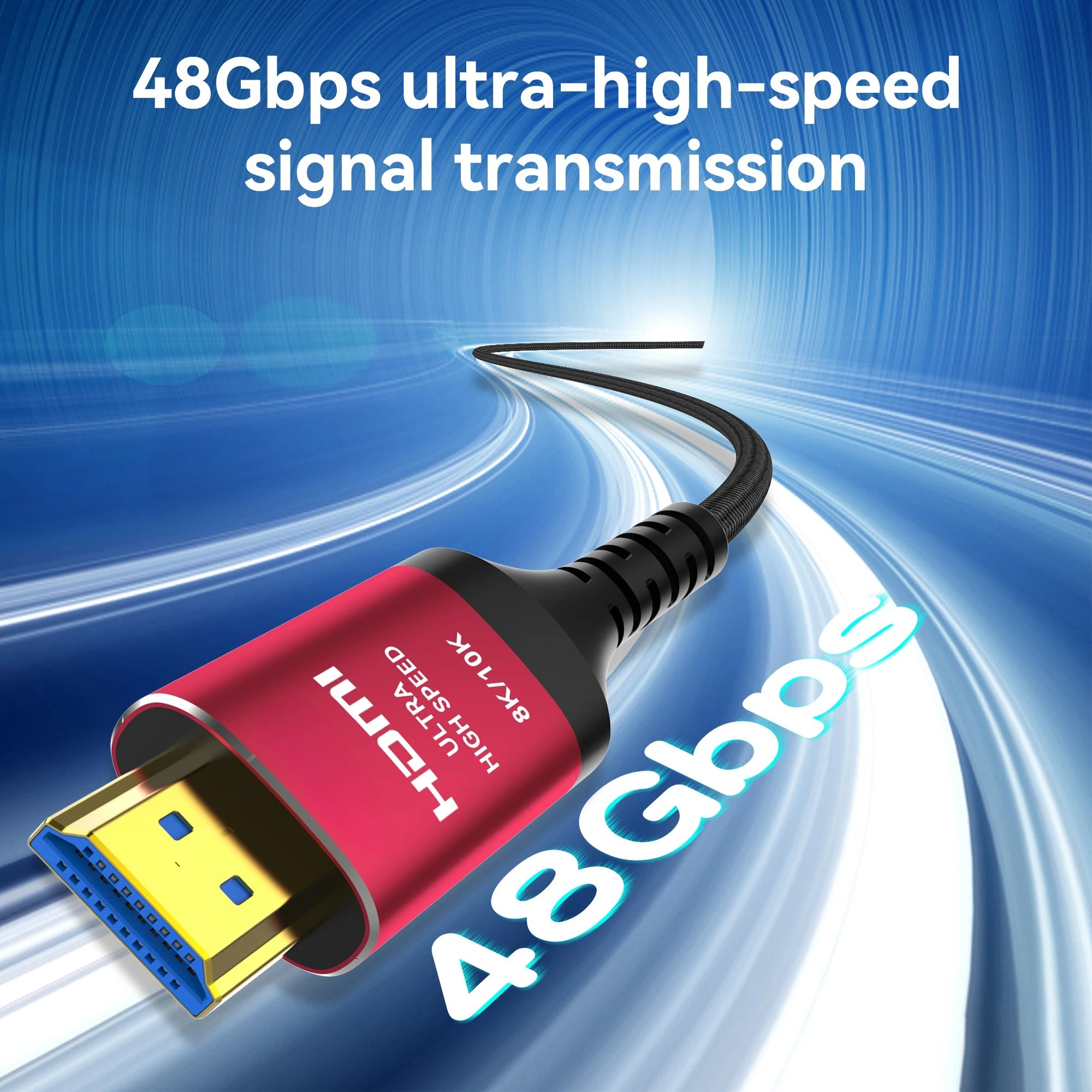 2er-Pack 8K HDMI 2.1 Kabel 48Gbps 4K120Hz 8K60Hz