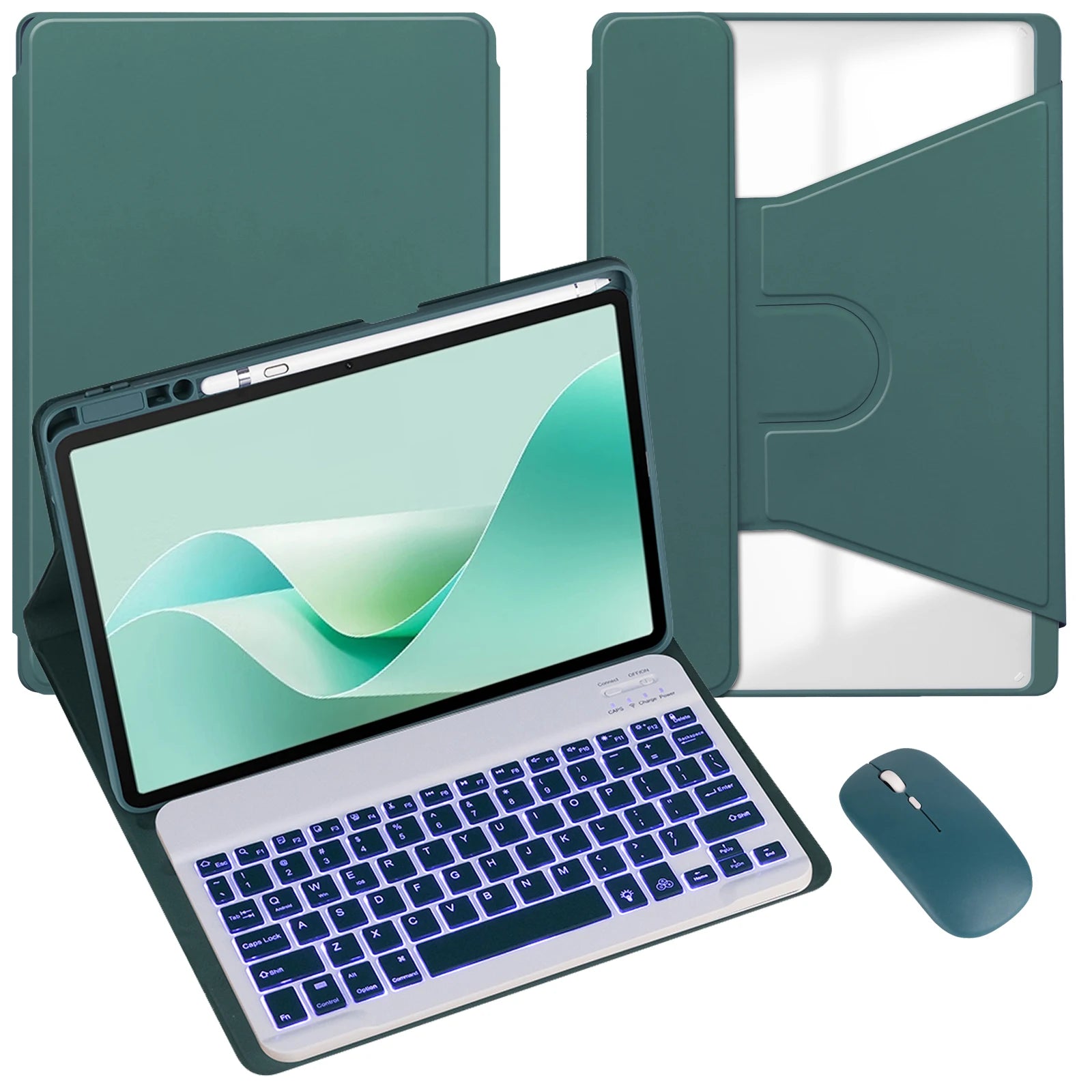 360° Drehbare Hülle mit Tastatur iPad Air Pro