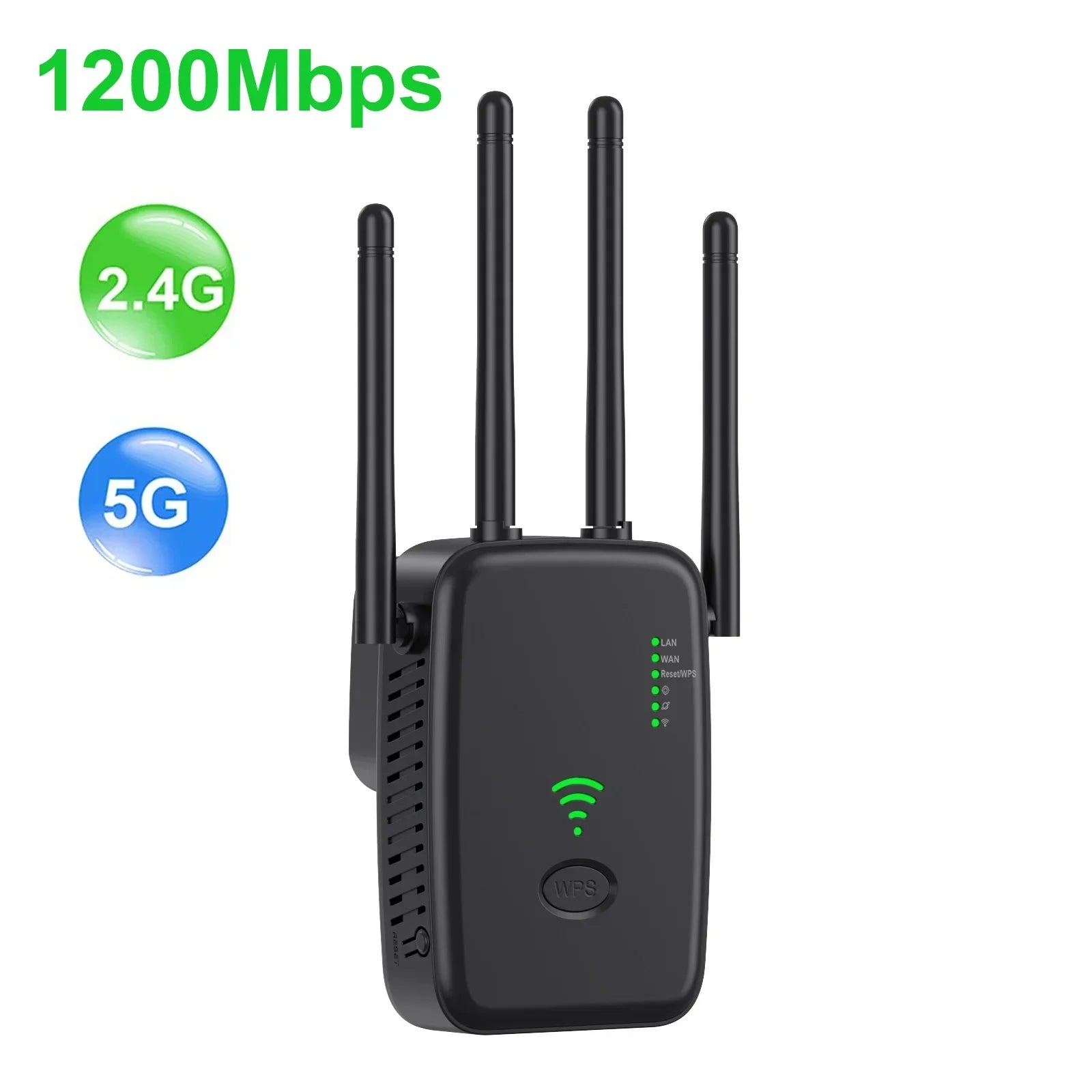 Dualband WLAN Repeater mit 200Mbps für Zuhause & Büro