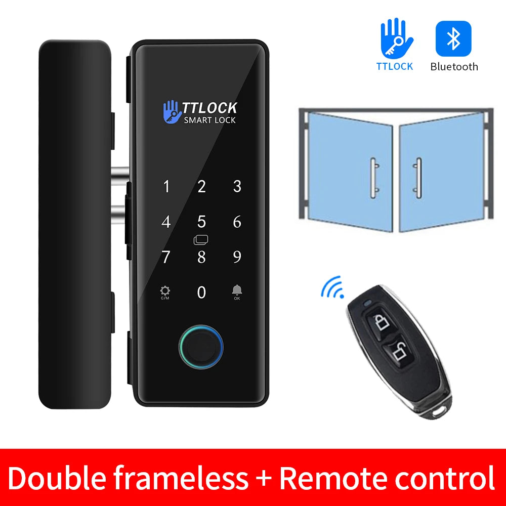 Smart Glas Türschloss mit TTLock App & G2 Gateway