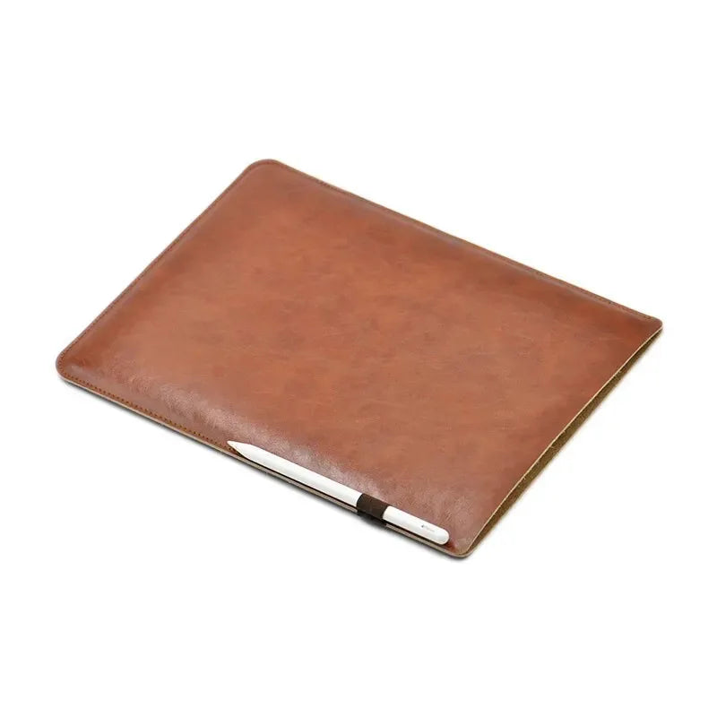 Ultradünne PU-Leder Laptoptasche für MacBook 13,6