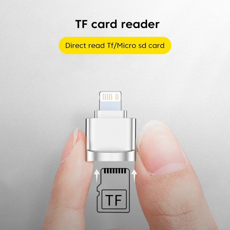 Micro SD TF Kartenleser Lightning für iPhone