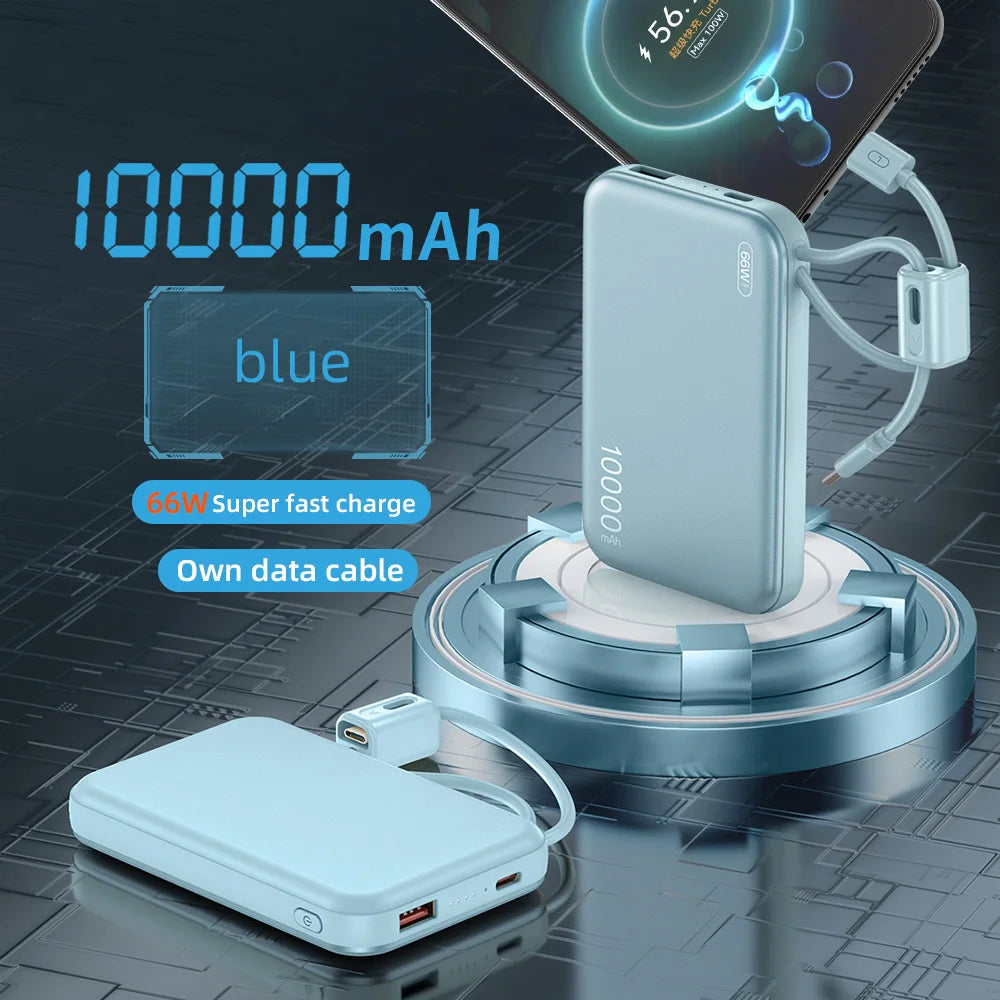 10000mAh 66W Powerbank Flugzeugsicher