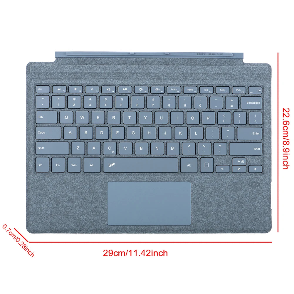Bluetooth Tastatur mit Trackpad für Surface Pro