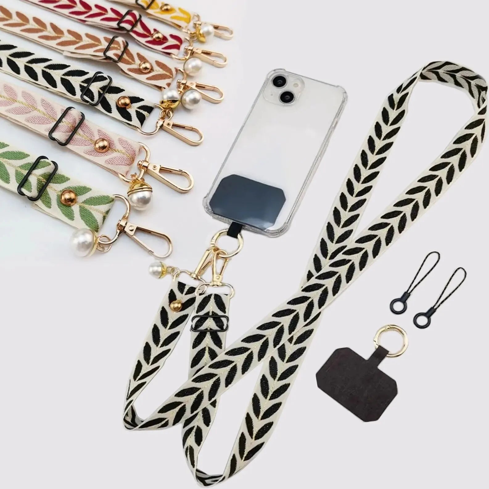 Verstellbares langes Handy Lanyard mit Clip