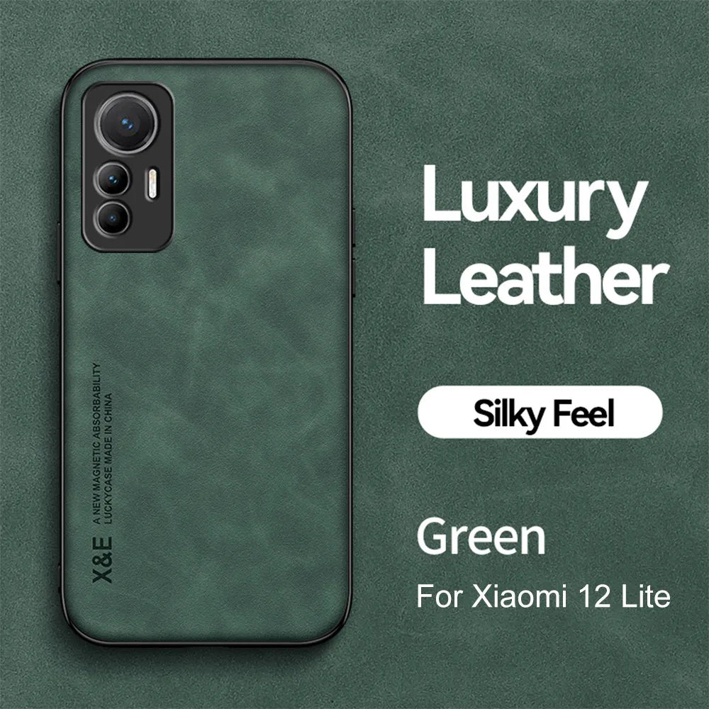 Magnetische Lederhülle für Xiaomi Mi 12