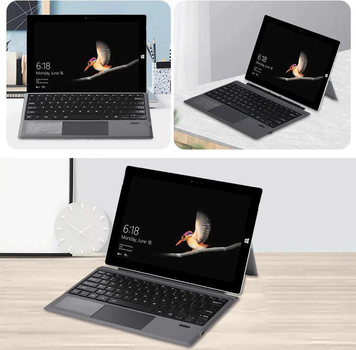 Bluetooth Trackpad Tastatur für Surface Pro & Go