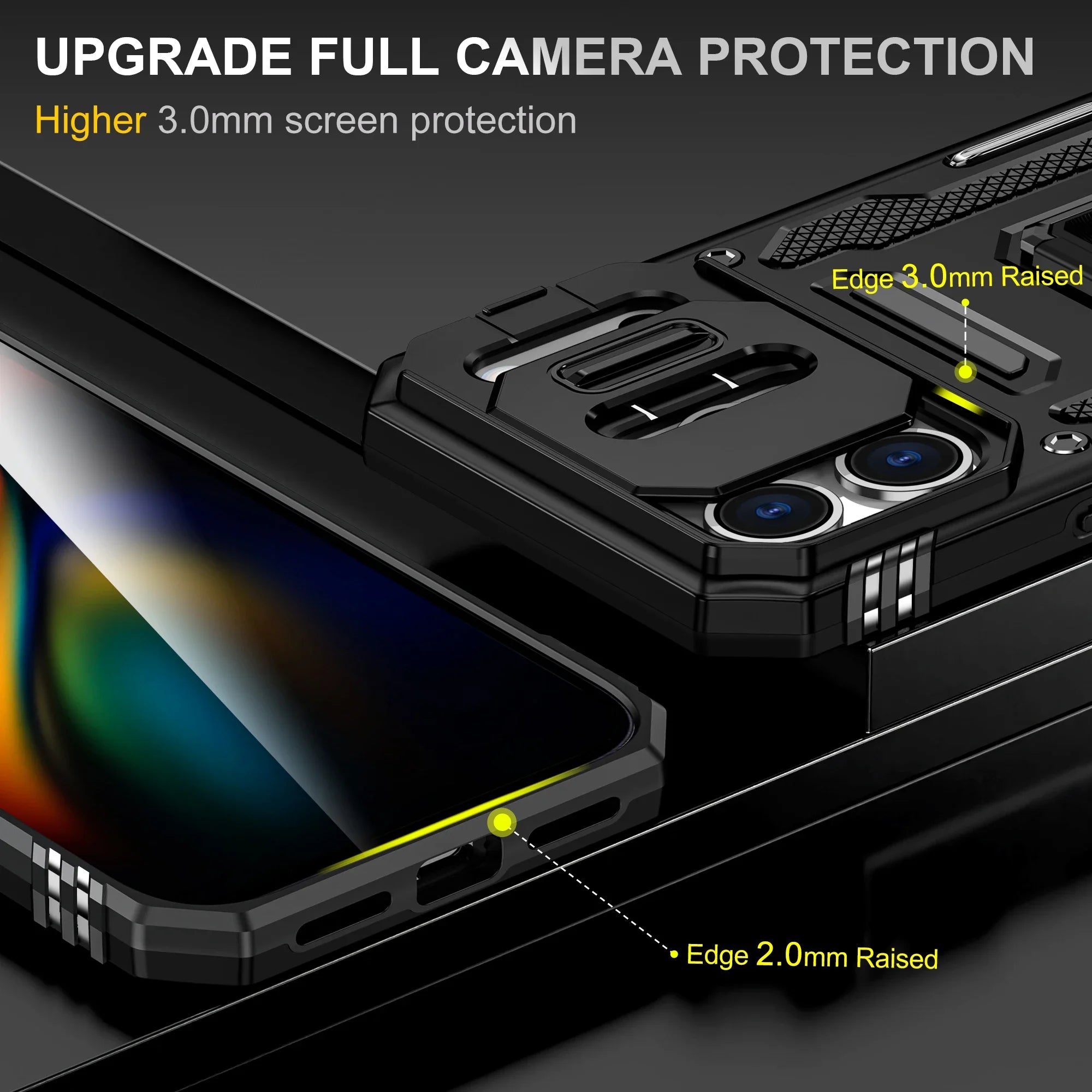 Robuste Hülle mit Kameraschutz für iPhone 17 Pro