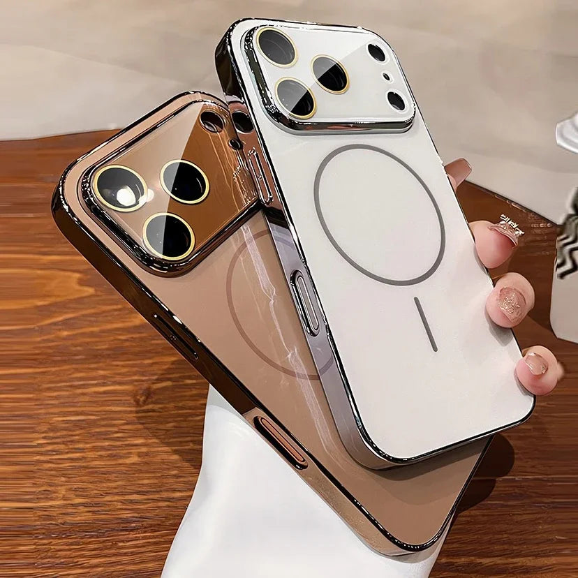 Magnetische Matte Magsafe Hülle mit Kamera Schutz