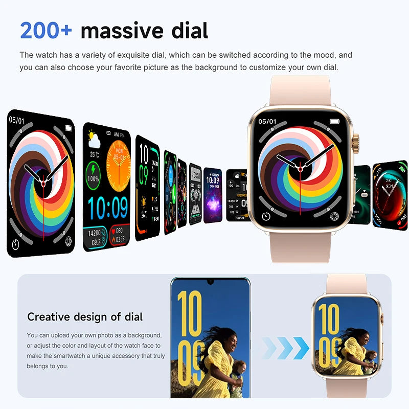Classic Smartwatch 2025 Men Women GPS NFC AMOLED