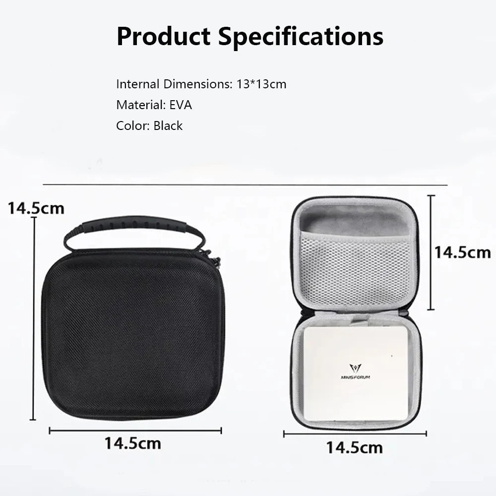 Schuetzende Tragetasche fuer Mini PC Stossfeste Gehaeusetasche