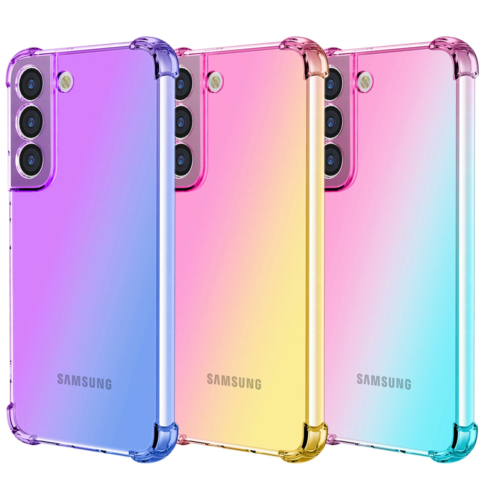Gradient TPU Airbag Hülle für Samsung Galaxy S25