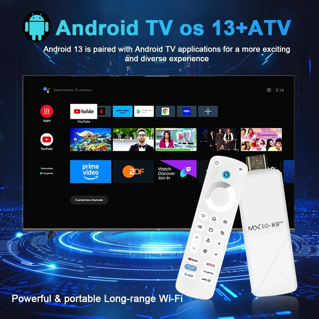 Fire TV Stick 4K Android 13 HD Streaming Box