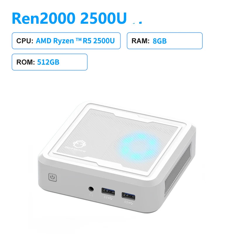 Neuer Ryzen 3 2500U Mini-PC 8GB RAM 256GB SSD