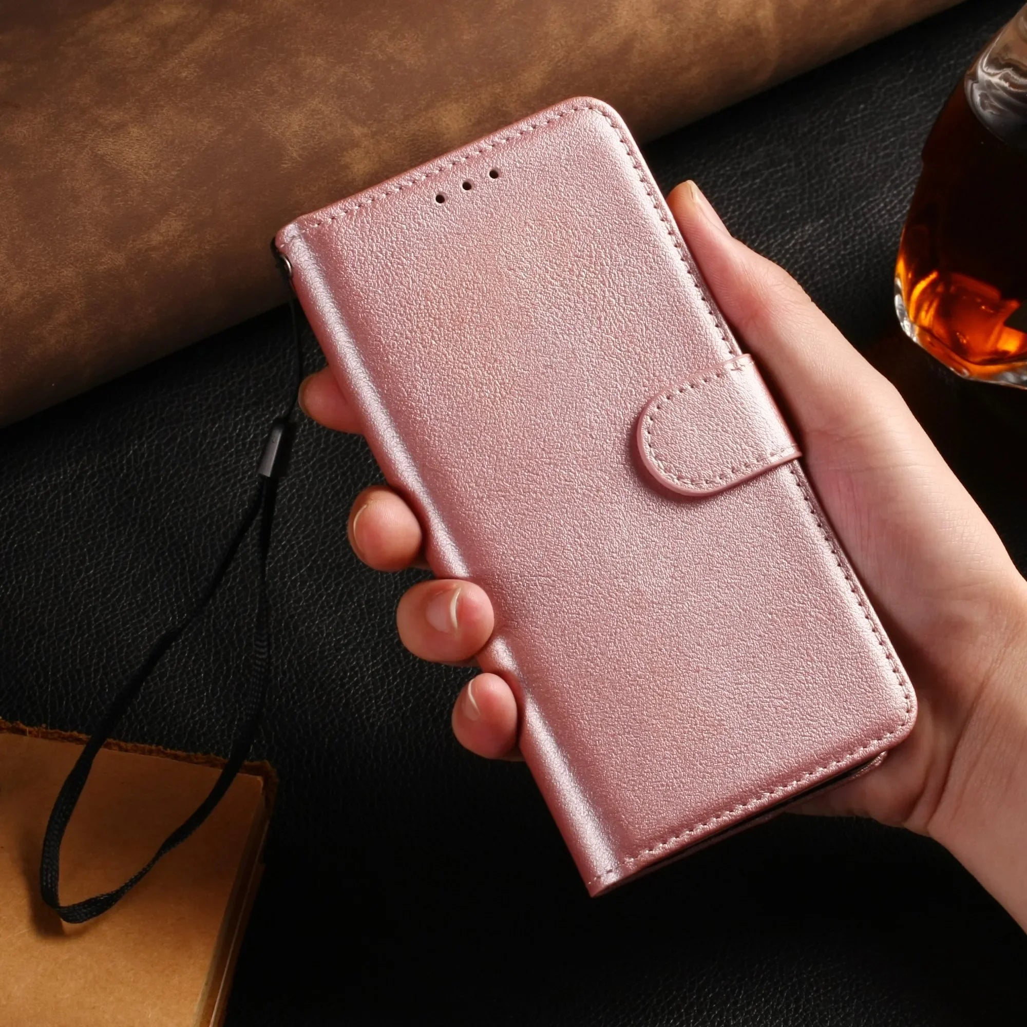 Für Samsung Galaxy Leder Flip Wallet
