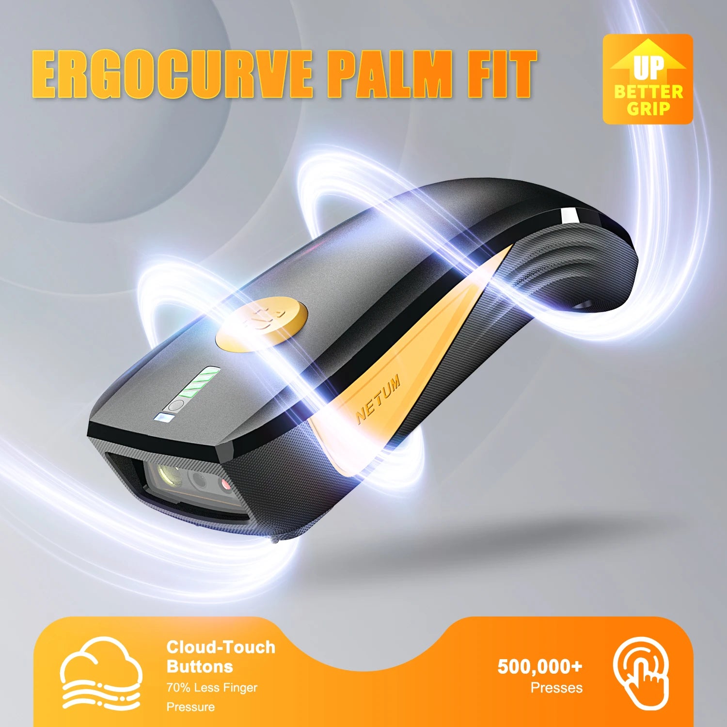 Tragbarer Bluetooth 1D 2D Barcode-Scanner CS7501