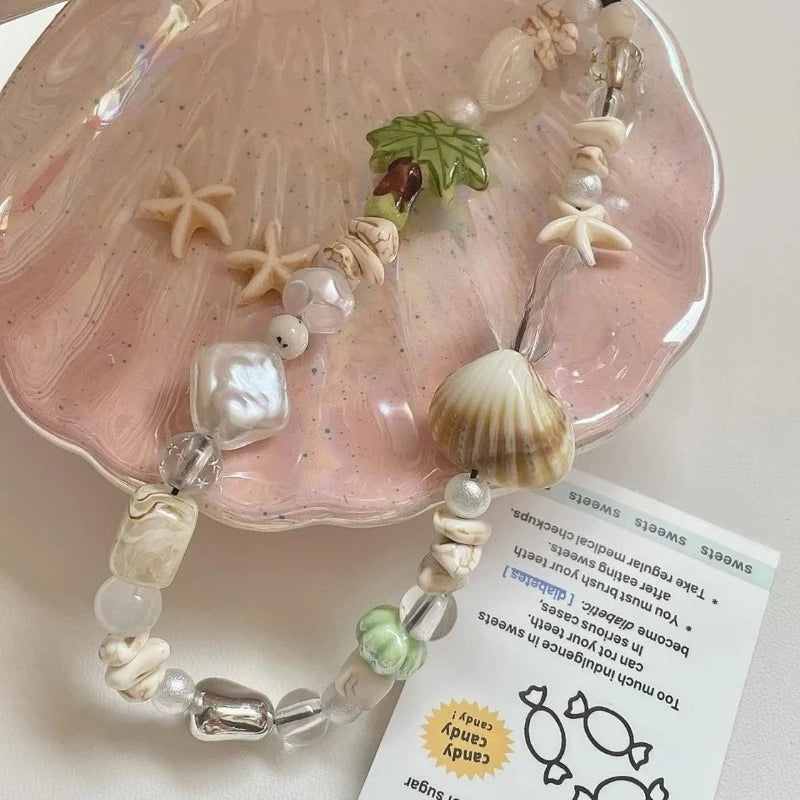 DIY Summer Style CCD Wrist Necklace with Beads