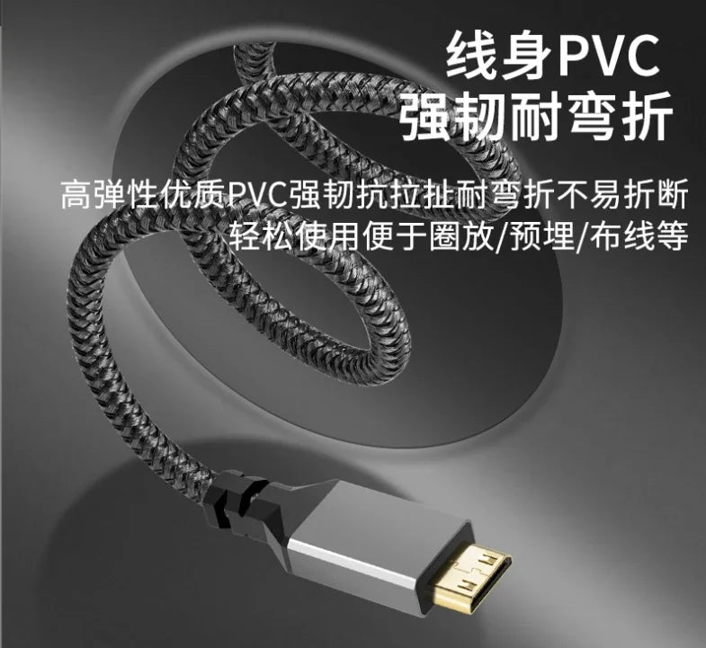 10M 4K HDMI Kabel 60Hz Mini zu HDMI Adapter High Speed